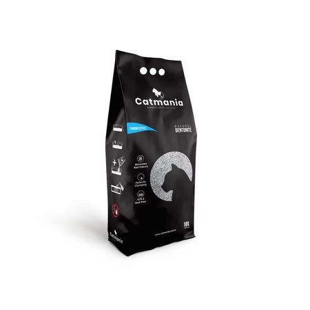 Catmania Carbon Effect наполнитель для кошачьего туалета с добавлением активированного угля - 10 л 920₽