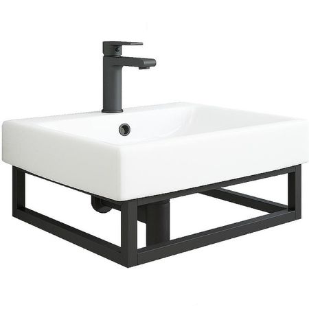 Консоль для раковины Sanflor Тайлер 50 С08363 Черный муар 2841₽