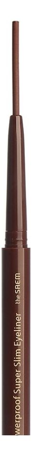 Подводка для глаз тонкая Eco Soul Powerproof Super Slim Eyeliner 0,1мл: BR03