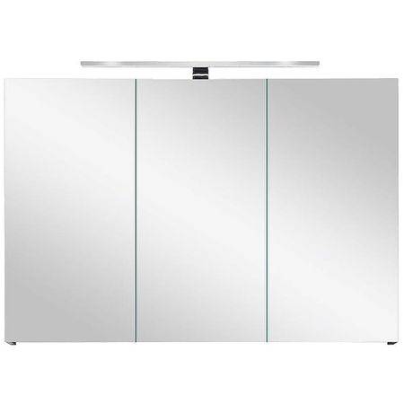 Зеркальный шкаф Orans BC-4023W 100 40231000w с подсветкой Белый глянец 44928₽