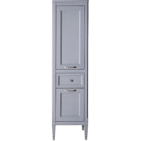 Шкаф пенал ASB-Woodline Гранда 40 11488 Grigio 54140₽