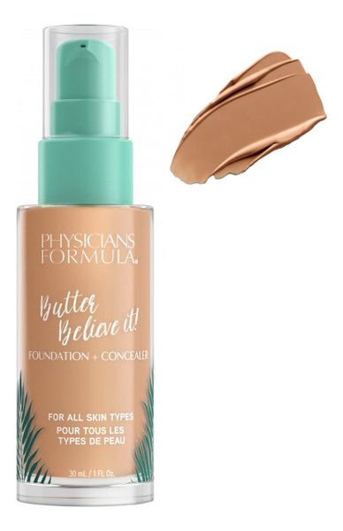 Тональный крем-корректор для лица Butter Believe It! Foundation Concealer 30мл: Средний