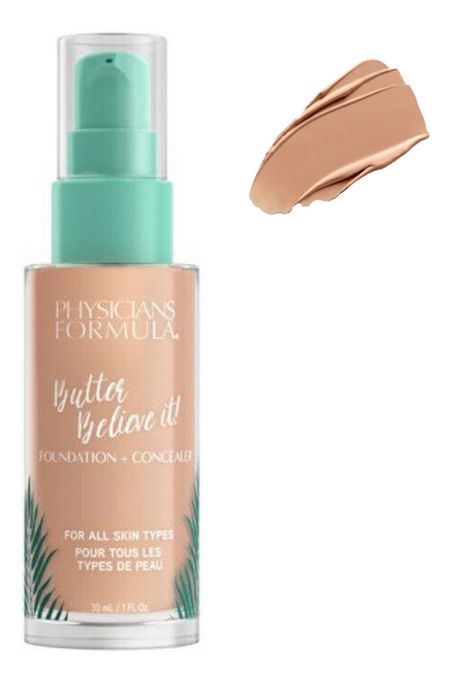 Тональный крем-корректор для лица Butter Believe It! Foundation Concealer 30мл: Светлый