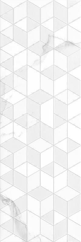 Керамическая плитка Ceramika Konskie Calacatta Geo Decor Rett декор 25х75 см