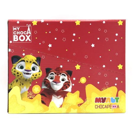 Конфета CHOCAPEPA My Choca Box грильяж из кунжута и малины с игрушкой, 39 г