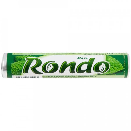 Леденцы Rondo со вкусом мяты, 30 г