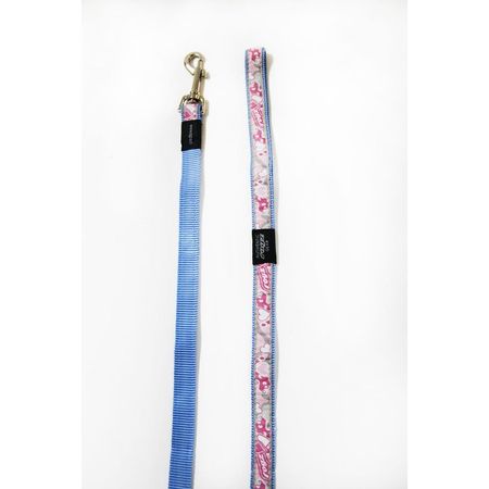 Rogz поводок для собак средних пород 140 см серо розовый 794₽