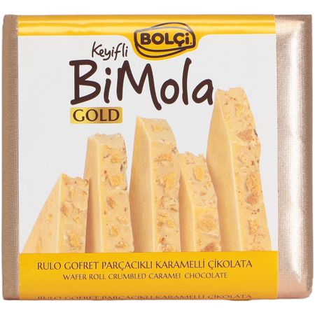 Шоколад Bolci Карамельный с вафлей, 70 г