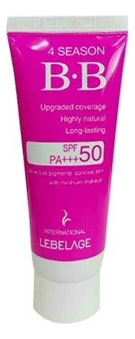 BB крем солнцезащитный 4 Season BB Cream SPF50 PA+++: Крем 30мл
