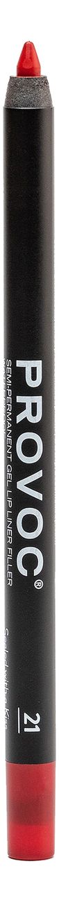 Полуперманентный гелевый карандаш для губ Gel Lip Liner Filler 1,2г: 021 Sealed with a Kiss