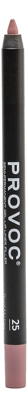 Полуперманентный гелевый карандаш для губ Gel Lip Liner Filler 1,2г: 025 Read My Lips