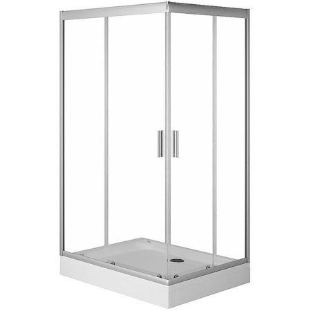 Душевой уголок AMPM Gem 120x80 W90G-404-120280-MT профиль Хром матовый стекло прозрачное 36590₽