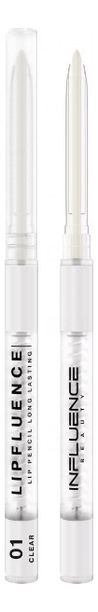 Автоматический карандаш для губ Lipfluence Lip Pencil Long Lasting 0,28г: 01 Прозрачный