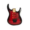 High Quality Maple Wood IB Style ST Electric Guitar Body Unfinished Semi-finished Guitar Barrel Red Sunset Rock Guitar Panel