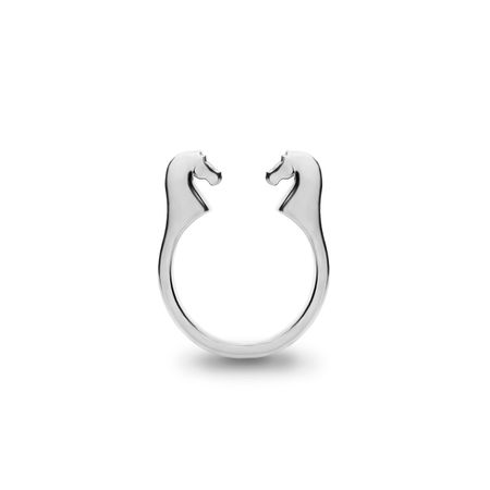 Prosto Jewelry Кольцо «Кони» из серебра