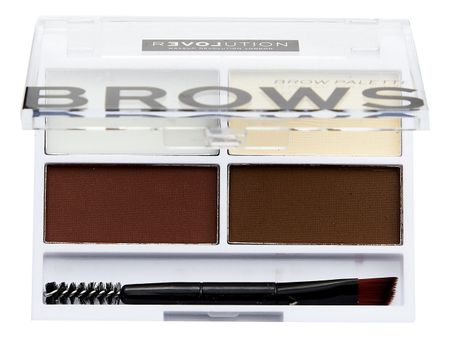 Набор для моделирования бровей Brow Kit Colour Cult: Dark