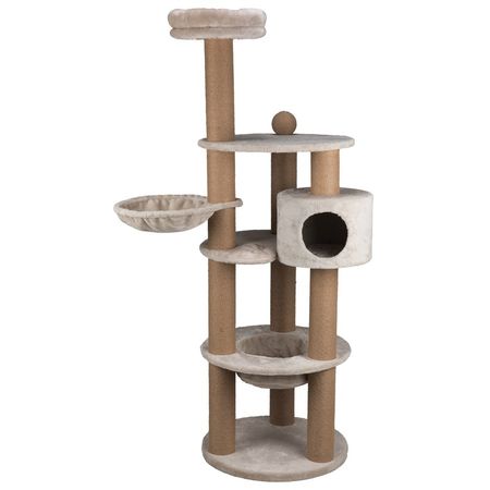 Trixie Домик для кошки Nigella 177 см светло-серый 45487₽