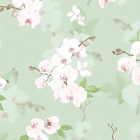 Обои Andrea Rossi Stromboli 54342-4 Винил на флизелине 10610 Зеленый ЦветыЛистья 4800₽