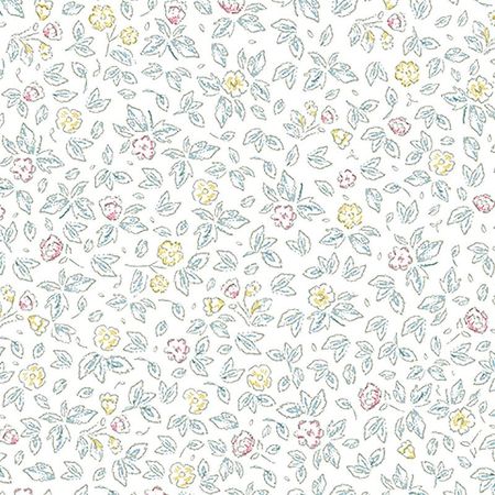 Обои Andrea Rossi Stromboli 54340-3 Винил на флизелине 10610 БелыйЗеленыйЖелтый ЛистьяЦветы 4800₽