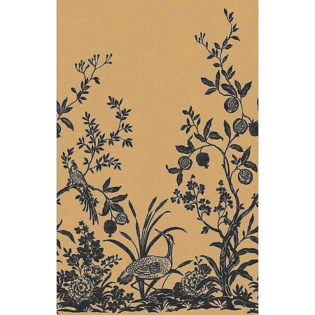 Обои LOYMINA Equator QTR1 0041 Флизелин 15 ЗолотоЧерный ДеревьяПтицы 6215₽