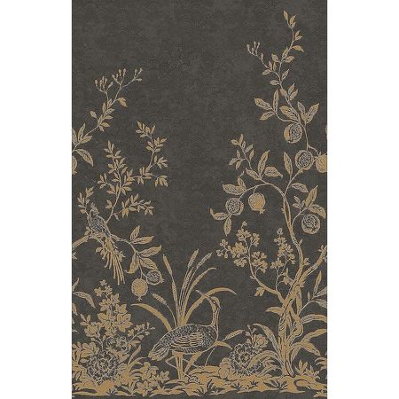 Обои LOYMINA Equator QTR1 011 Флизелин 15 ЧерныйЗолото ДеревьяПтицы 6215₽