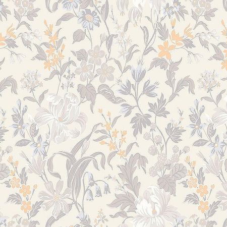 Обои LOYMINA Equator QTR4 001 Флизелин 11005 Серый Цветы 13070₽