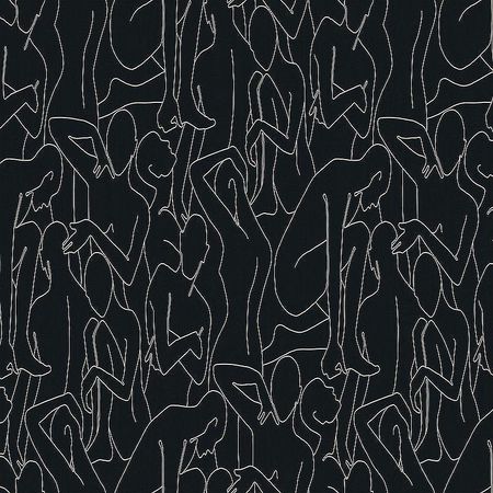 Обои LOYMINA Amazonia Ins2 011 Флизелин 11005 Черный ЛюдиАбстракция 12375₽