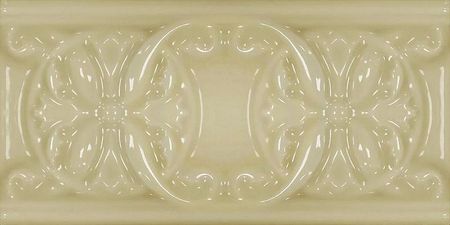 Керамический бордюр Cevica Plus Classic 10 Ivory 7x15 см 751₽