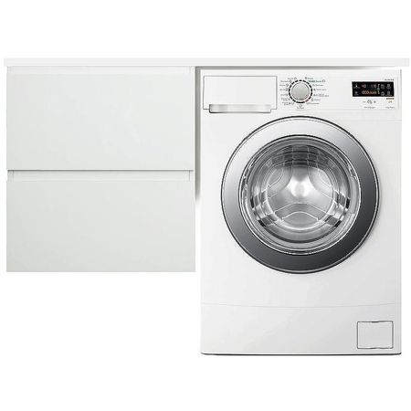 Тумба с раковиной Эстет Dallas Luxe 105 L ФР-00009671 подвесная Белая 32850₽