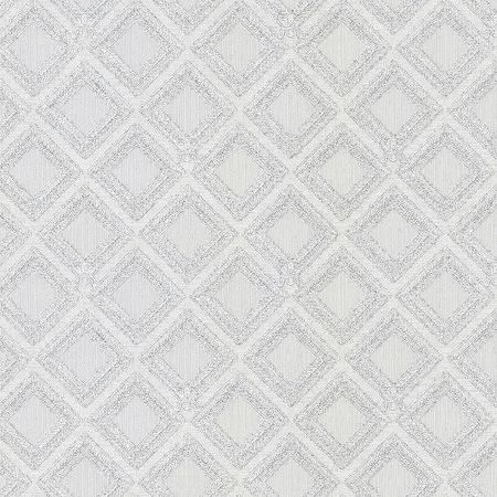 Обои Emiliana Parati Gianfranco Ferre Home 3 62063 Винил на флизелине 1061005 Белый ГеометрияРомб 16500₽