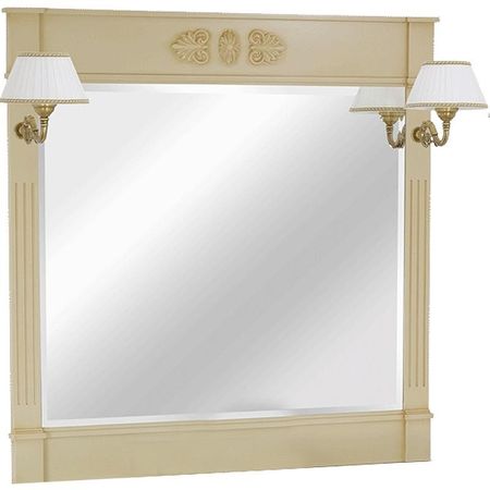 Зеркало Migliore Kantri 120 26693 Бежевое 57000₽