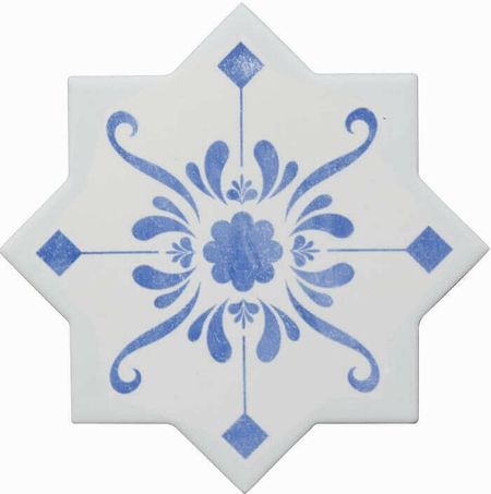Керамогранит Cevica Beсolors Star Dec Stencil Electric Blue CV67392 1325х1325 см 8768₽