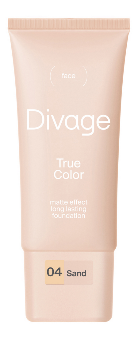 Легкий тональный крем для лица True Color Matte Effect 25мл: 04 Sand