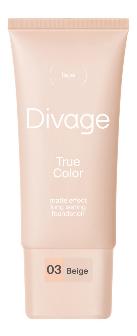 Легкий тональный крем для лица True Color Matte Effect 25мл: 03 Beige