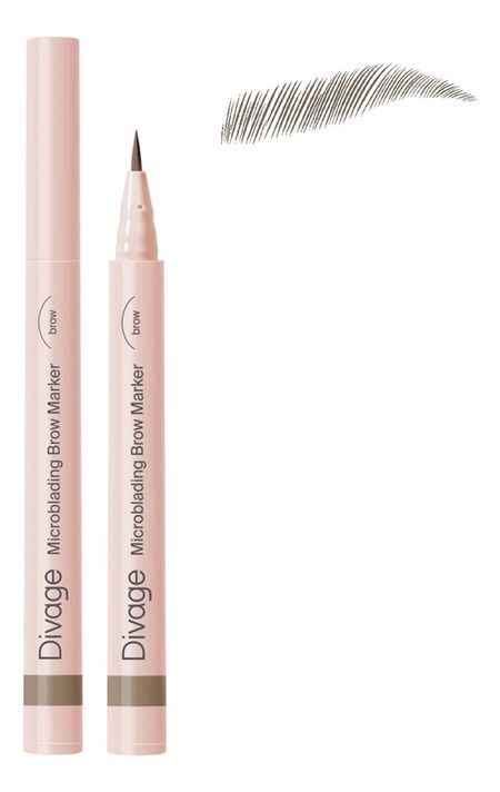 Стойкий маркер для бровей Microblading Brow Marker 0,7мл: No 01
