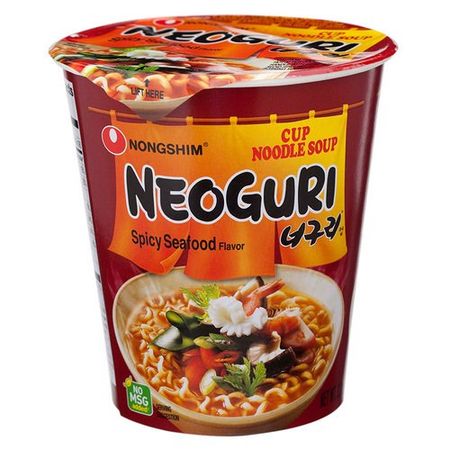Лапша Nongshim Neoguri острая, с морепродуктами, 62 г
