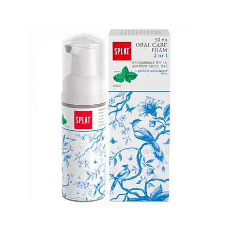 Пенка Splat Пенка Oral Care Foam швейцарская мята 370₽