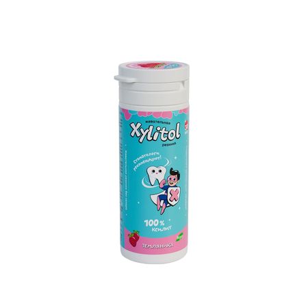 Жевательная резинка miradent Xylitol For Kids земляника 350₽