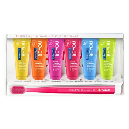 Набор зубных щеток Curaprox BE YOU Mix Set набор из 6 вкусов 2930₽
