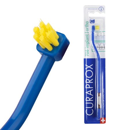 Зубная щетка Curaprox Implant Ortho 708 для имплантов и ортоконструкций 1140₽