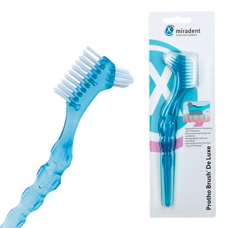 Зубная щетка miradent Protho Brush De luxe для протезов 480₽