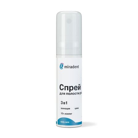Спрей miradent Halitosis Spray для устранения неприятного запаха изо рта 610₽
