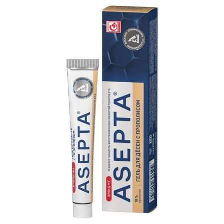 Гель для десен Асепта Parodontal с прополисом 390₽