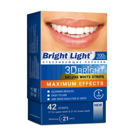 Отбеливающие полоски Bright Light MAXIMUM Effects 2350₽