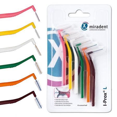 Межзубный ершик miradent I-Prox L MIX 6 шт 490₽