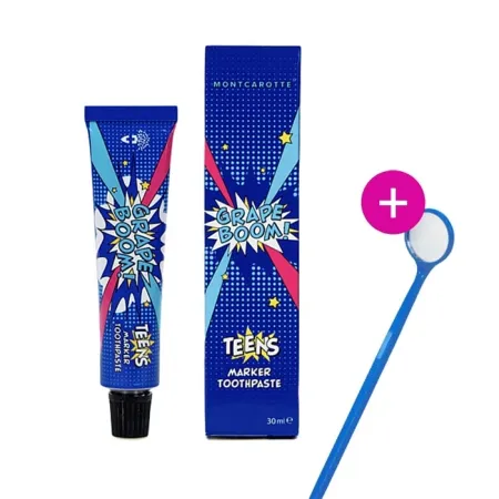 Зубная паста MontCarotte Teens Marker Grape Boom