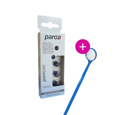 Средство для выявления налета Paro Таблетки для индикации зубного налёта 10 штук 470₽