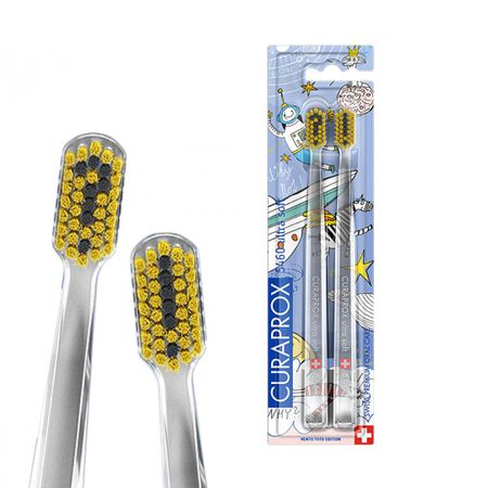 Набор зубных щеток Curaprox 5460 Ultrasoft Duo Hento Toto 1990₽