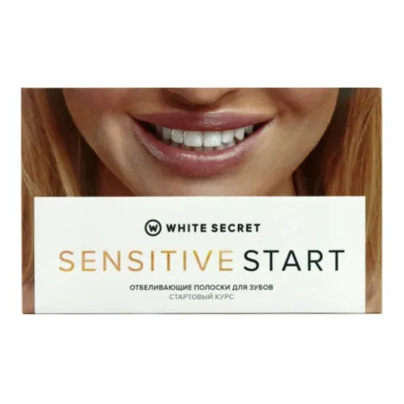 Отбеливающие полоски White Secret White Secret Sensitive Start 1440₽