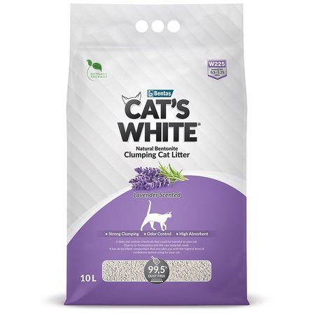Cat aposs White Lavender наполнитель для кошачьего туалета комкующийся с нежным ароматом лаванды 1746₽